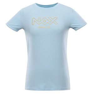 Světle modré dámské tričko NAX EMIRA obraz