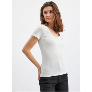 Bílé dámské basic tričko ORSAY obraz