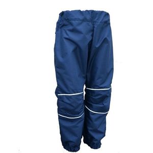 Dětské šusťákové kalhoty - tm. modré obraz