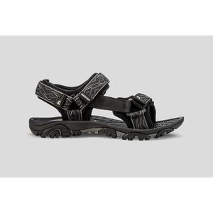 Šedo-černé pánské outdoorové sandály Hannah Belt obraz