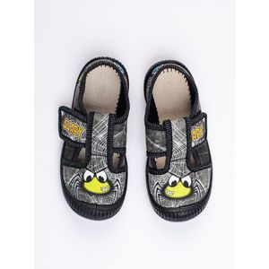 Shelvt Grey children's slippers 3F obraz