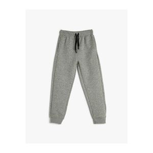 Koton Basic Jogger Sweatpants with Tie Waist, Pockets. obraz