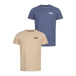 Lonsdale Men's t-shirt regular fit double pack obraz