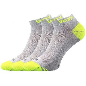 3PACK ponožky VoXX bambusové světle šedé obraz