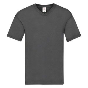 Graphite T-shirt Original V-neck Fruit of the Loom obraz