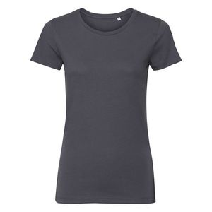 Dark grey women's t-shirt Pure Organic Russell obraz