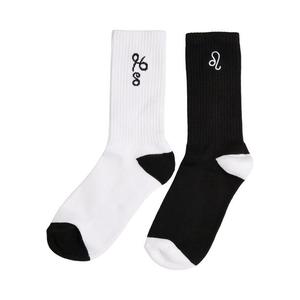 Zodiac Socks 2-Pack black/white leo obraz
