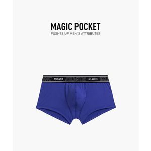 Pánské boxerky ATLANTIC Magic Pocket - fialové obraz