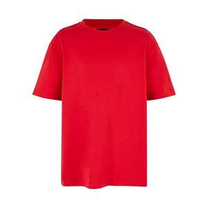 Dětské tričko Heavy Oversize - červené obraz