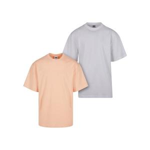 Pánské trička UC Tall Tee 2-Pack - oranžová+bílá obraz