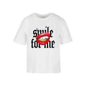 Dámské tričko Smile For Me - bílé obraz