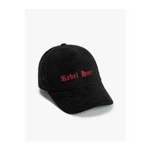 Koton Cap Hat Motto Embroidered Wool Blended obraz