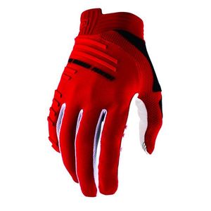 Cyklistické rukavice 100% R-Core červené obraz
