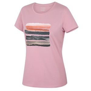Dámské bavlněné triko HUSKY Tee Vane L light pink obraz