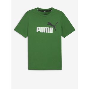 Zelené pánské tričko Puma ESS+ 2 Col Logo Tee obraz