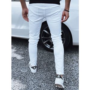 Pánské bílé džínové kalhoty Dstreet obraz