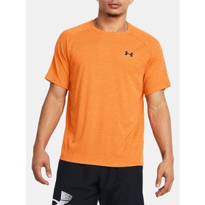 Oranžové pánské tričko Under Armour UA Tech Textured SS obraz