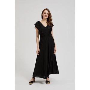 Dámské maxi šaty MOODO - černá obraz