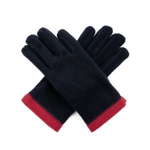 Art Of Polo Woman's Gloves rk1680-9 Navy Blue/Red obraz