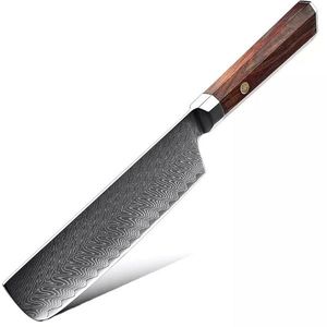 Damaškový kuchyňský nůž Iwaki Cleaver obraz