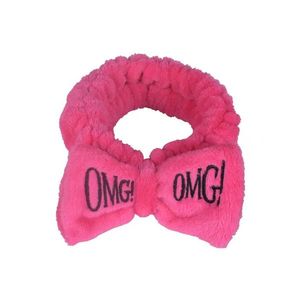 Kozmetická čelenka OMG Tm.Růžová obraz