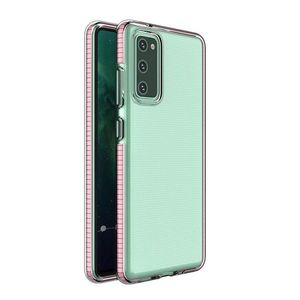 IZMAEL.eu Pouzdro Spring clear TPU pro Samsung Galaxy A12 růžová obraz