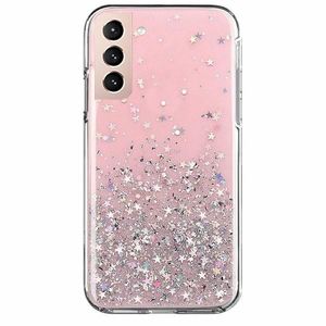 WOZINSKY Wozinsky Star Glitter silikonové pouzdro pro Samsung Galaxy S21 Plus 5G růžová obraz