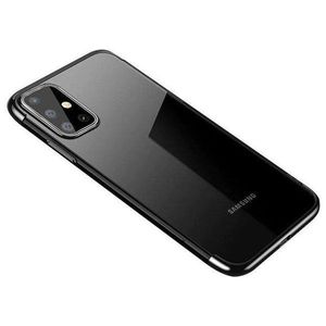 IZMAEL.eu Pouzdro Clear Color s barevným lemem pro Samsung Galaxy A52 5G transparentní obraz