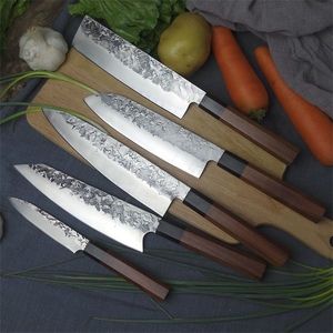 Sada kuchyňských nožů Suzuka 5ks Hnědá obraz