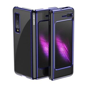 IZMAEL.eu Plating Case Hard pouzdro pro Samsung Galaxy Fold modrá obraz