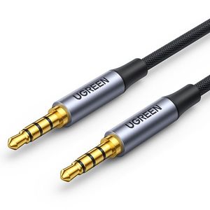 Kabel AUX mini jack 3, 5mm kabel (samec) 3, 5mm mini jack (samec) 2 m Černá obraz