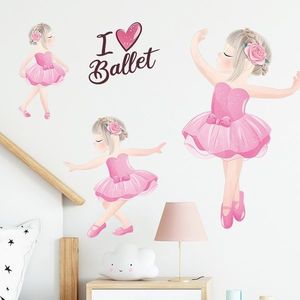 Samolepka na stenu/Tapeta I Love Ballet obraz