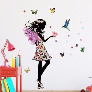 Samolepka na zeď/Tapeta Fairy Girl obraz