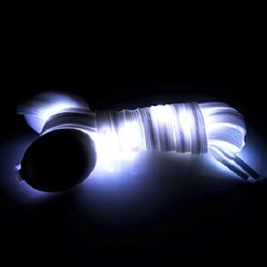 LED šňůrky do bot Bílá obraz
