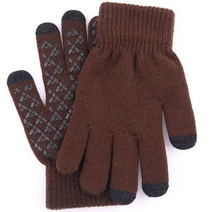 Zimné rukavice Hnědá obraz