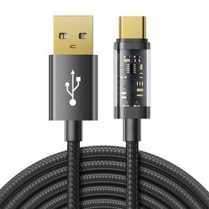 Joyroom 3A Kabel USB na USB Typ C 2m Černá obraz