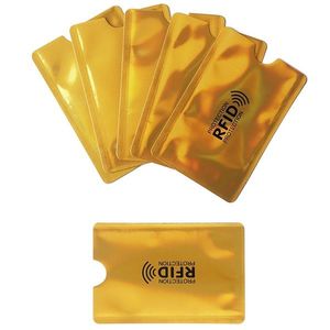 Ochranný obal na kartu RFID Zlatá obraz