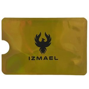 Ochranný obal na kartu RFID Izmael Zlatá obraz