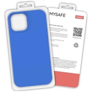 MySafe Silikonové pouzdro pro Apple iPhone 13 modrá obraz