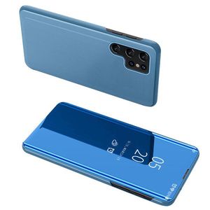 IZMAEL.eu Pouzdro Clear View pro Samsung Galaxy S23 Ultra modrá obraz