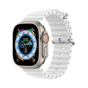 Řemínek na hodinky Dux Ducis pro Apple Watch 8 / 7 / 6 / 5 / 4 / 3 / 2 / SE (45 / 44 / 42 mm) Bílá obraz