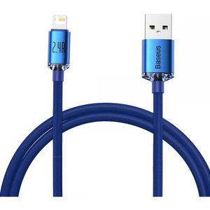 Baseus datový kabel USB do Lightning 20W 1, 2m Modrá obraz
