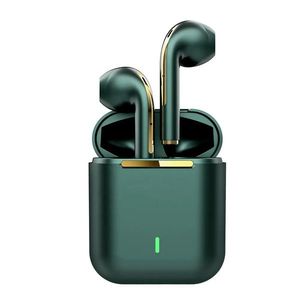 Bezdrátová sluchátka s mikrofonem Zelená obraz