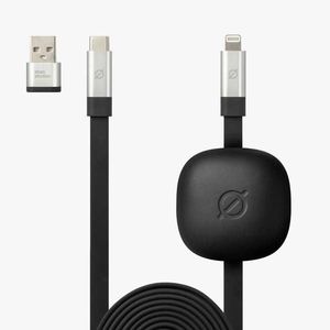 Rychlonabíjecí Kabel USB C Autem Studios 1.8m Černá obraz