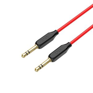 HOCO audio kabel UPA11 AUX jack 3, 5mm 1m Červená/Černá obraz