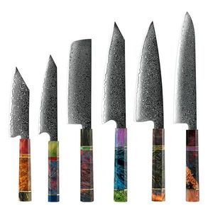 Sada damaškových kuchyňských nožů Ikeda Multi obraz