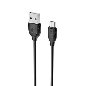 Borofone Kabel BX19 USB na Micro USB 1m Černá obraz