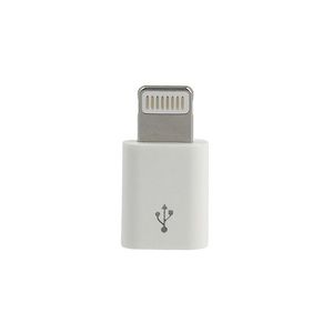 Adaptér Micro USB na Lightning Bílá obraz