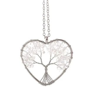 IZMAEL Náhrdelník Tree Heart Krystalová KP28420 obraz