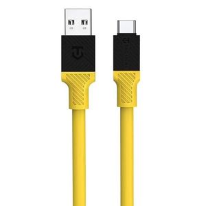 Tactical Fat Man kabel USB A/USB C 1m Žlutá obraz
